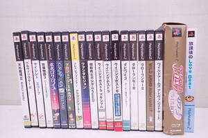 PlayStation2 PS2 ゲームソフト 20点セット まとめ ウイニングポスト 機動戦士ガンダム 牧場物語 グローランサー ワイルドアームズ A08012T