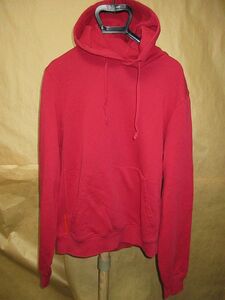 PRADA Prada логотип с капюшоном пуловер толстовка красный L отечественный официальный