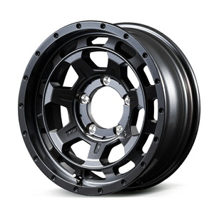 MID NITRO POWER M7 Phalanx アルミホイール1本 16x6.0J 5H PCD139.7 +-5 (エムナナ ファランクス Barrel Black) ナイトロパワー