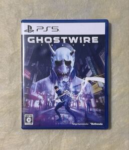 【正常動作品】 PS5 ゴーストワイヤー トウキョウ GHOSTWIRE TOKYO プレステ5 ゲームソフト カセット