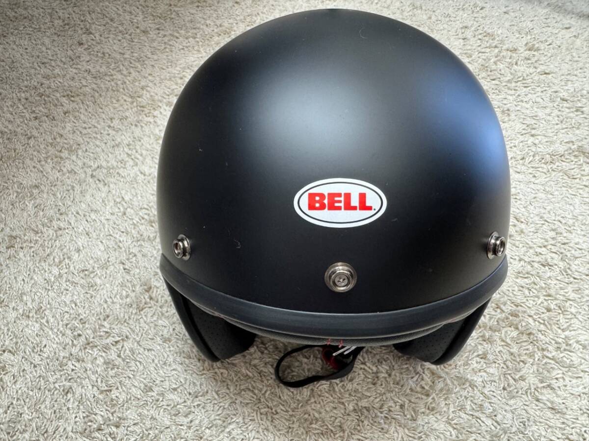 BELL ブラック ジェットヘルメット 美品 BELL（ヘルメット） Bell ベル RIOT SOLID HELMET ジェット