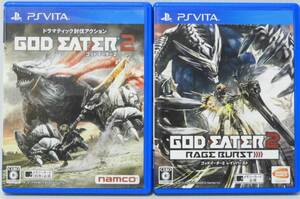 PSVITAソフト ゴッドイーター2 レイジバースト 2本セット