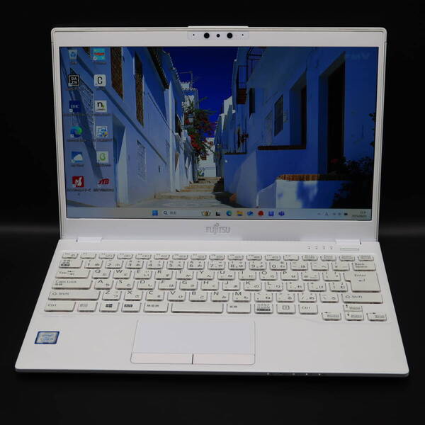 LIFEBOOK 13.3型 軽量モデル UH75/D2 8世代 Core i5-8265U メモリ8GB SSD256GB ①