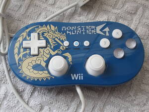 Wii クラシックコントローラー モンスターハンター G RVL-005 白色ボタン Nintendo