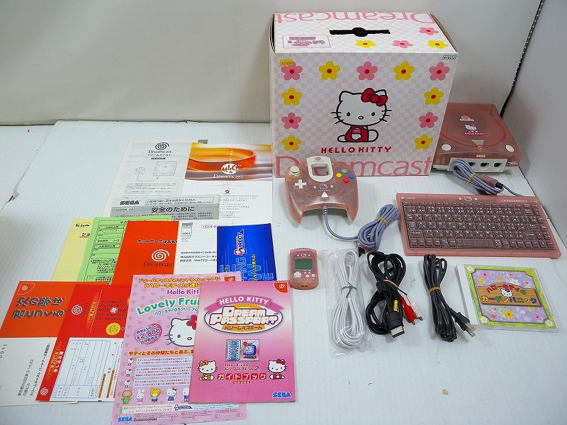 ドリームキャスト キティ キーボード Yahoo!オークション -「ハローキティキーボード」(ドリーム