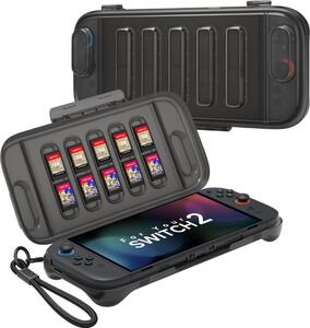 Switch 2 (2025) 対応 保護ケース ブラッククリア