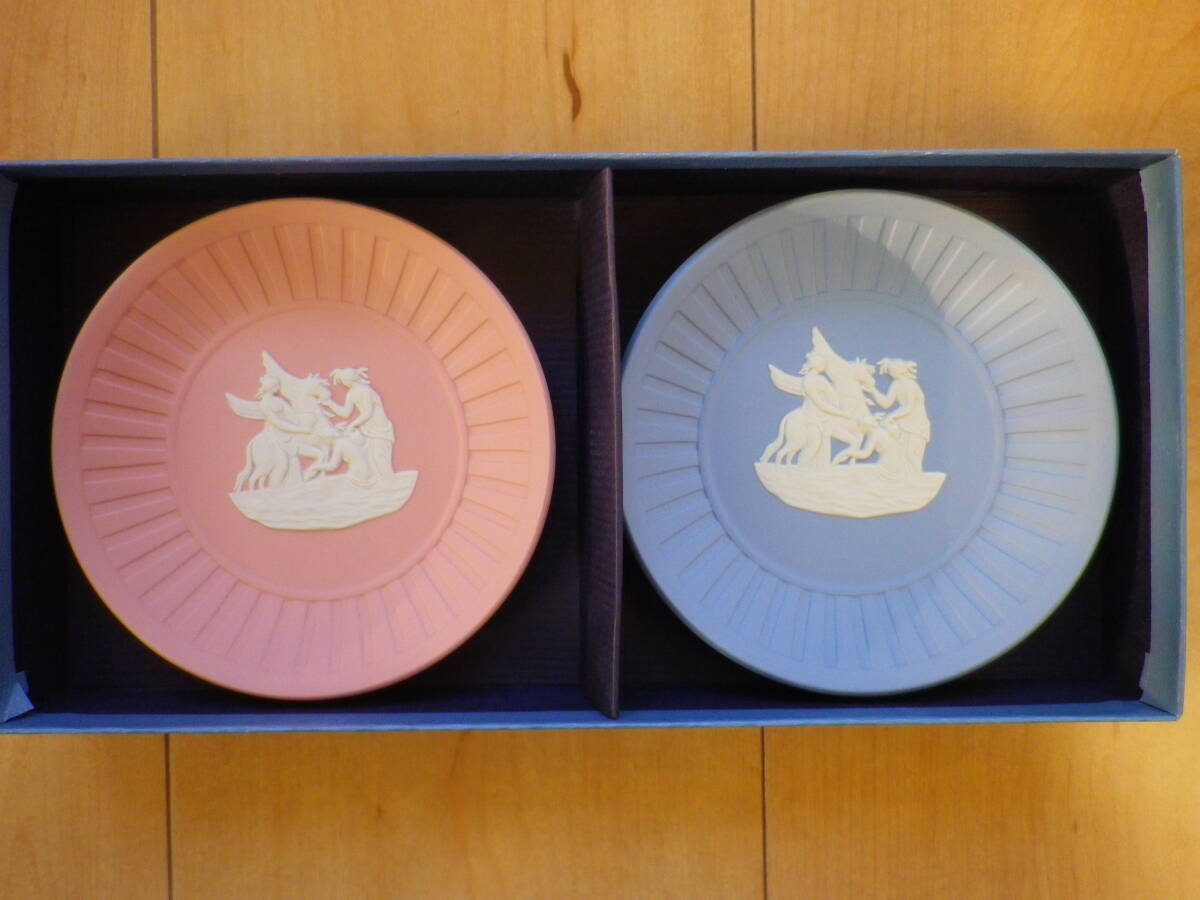  ジャスパーウエア　小皿　ウエッジウッド　イギリス　レア　限定品 WEDGWOOD ウェッジウッド ジャスパー カップ＆ソーサー イヤー