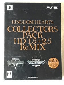 KINGDOM HEARTS COLLECTORS PACK HD 1.5+2.5 ReMIX キングダムハーツ コレクターズパック HD 1.5+2.5 リミックス 3枚組 PS3 プレステ3