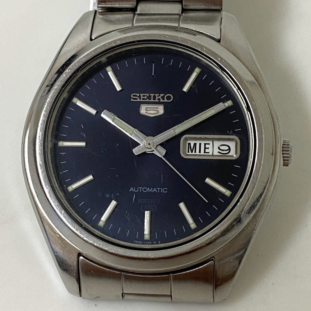 ☆セイコー 5☆メンズ 腕時計 自動巻き 7S26-0060 SEIKO Yahoo!オークション -「セイコー 5 7s26-0060」の落札相場・落札価格