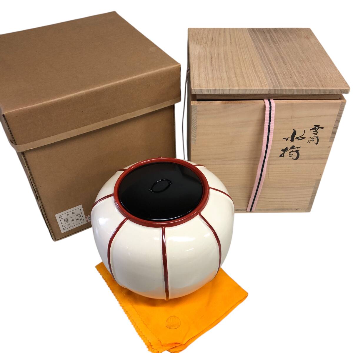 イ225 水指『平井 依』『硝子ガラス 水指 共箱』茶道具 2025年最新】Yahoo!オークション -茶道具 水指(アンティーク
