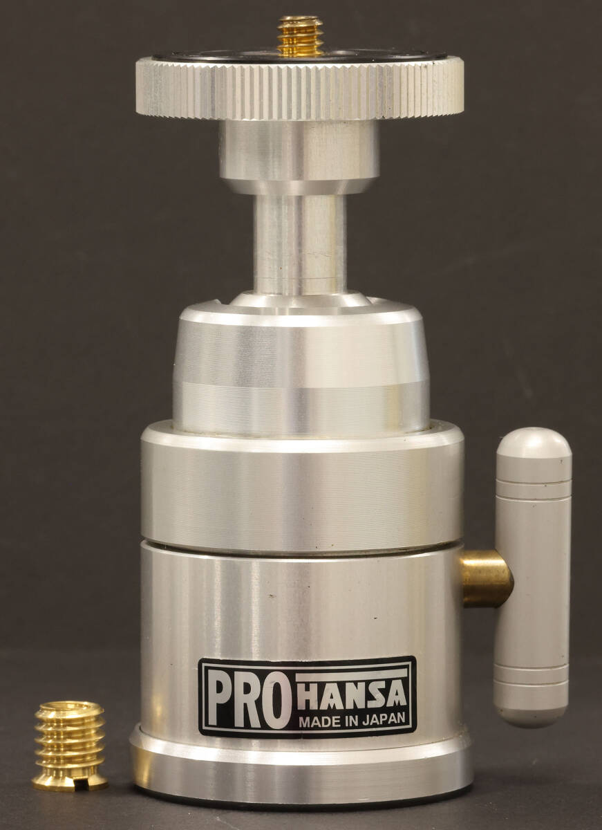 HANSA PRO-45ZS 自由雲台 Yahoo!オークション -「hansa 自由雲台」(雲台、プレート) (三脚
