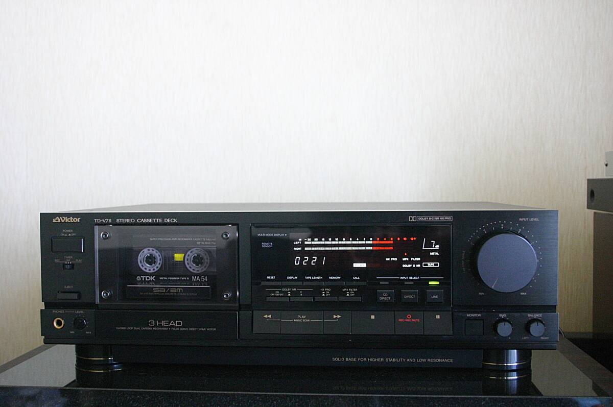 Yahoo!オークション -「victor td-v711」(カセットデッキ