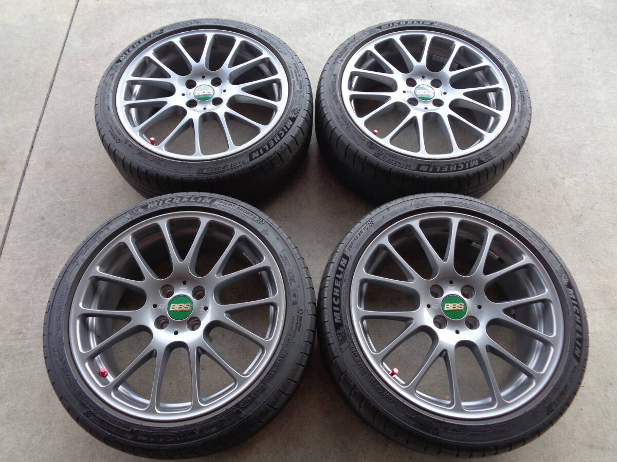 ⭐︎BBS希少ホイール17インチタイヤ付 美品 4穴PCD 100 コンパクトカー 2025年最新】Yahoo!オークション -bbs 4穴 17インチの中古品
