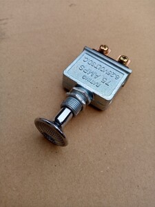 レトロ プッシュ プル式 スイッチ 大容量 75アンペア対応 ローライダー ボム ワーゲン ミニクーパー 旧車