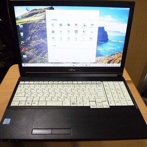 Windows11pro(最新25H2)&Office2024pro動作品★富士通 A576/PX★ i5-6300U/メモリ8GB/新品SSD512GB/USBカメラ付