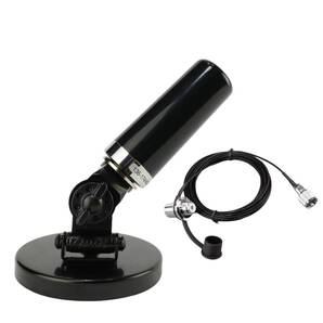 【送料無料】144/430MHz帯 9㎝デュアルバンド極小アンテナ+2軸可動式マグネットアンテナ基台+RG316(1.5D-2V相当)同軸ケーブル5m MJL-MP