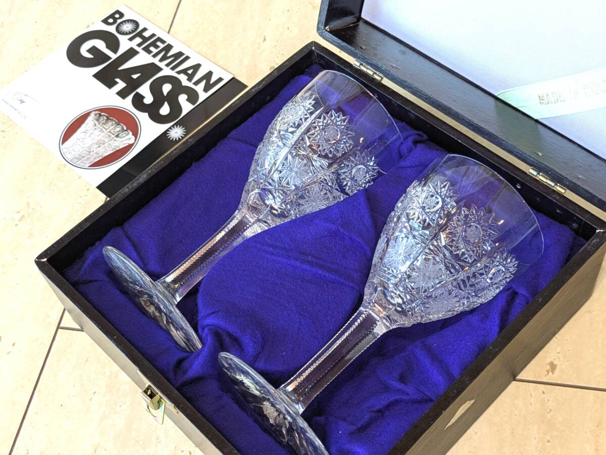 ガラス　チェコスロバキア　フィギュリン　馬　ビンテージ　コレクション　専用箱あり ガラス チェコスロバキア フィギュリン 馬 ビンテージ