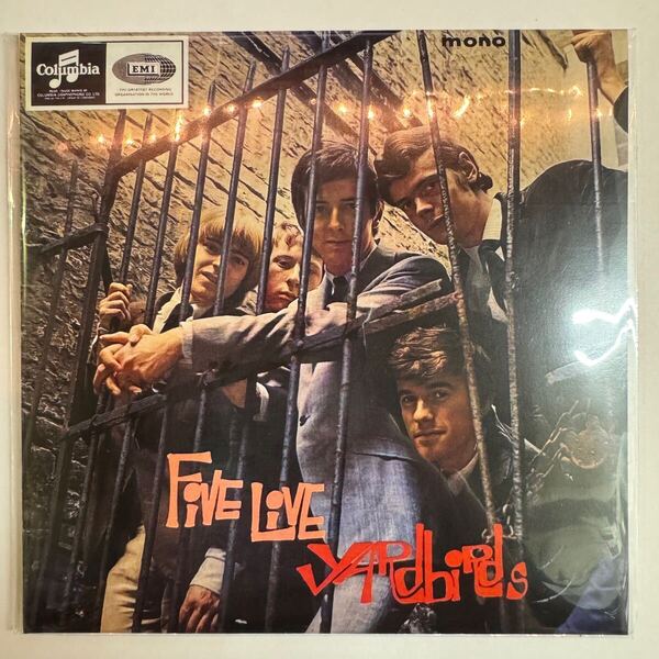 YARDBIRDS / FIVE LIVE YARDBIRDS「ヤードバーズ・オン・ステージ」(CD) No Echo Dry Mix Master Sound これが本来の音質だ!超高音質!