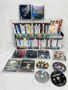 PS3 プレイステーション3 ソフト 大量 まとめ セット メタルギア ワンダと巨像 スカイリム キャッスルバニア ベヨネッタ GM-250822010