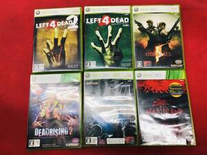 LEFT 4 DEAD レフトフォーデッド 1 2 デッドライジング 1 2 バイオハザード 5 デッドアイランド 即購入!!6本 セット ゾンビ系