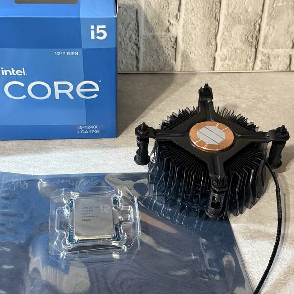 【ほぼ未使用 】Intel Core i5 12400 BOX : インテル CPU 自作PC パソコン デスクトップ ゲーミング