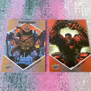★2023 MARVEL BEGINNINGS Vol.2 マーベル ビギニングス レッドハルク MICRO MOTION #11 #12 Executioner RED HULK セット カード トレカ★