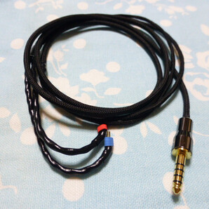 UE 10pro 5pro FLC8 Auglamour R8 ケーブル MOGAMI 2944 4.4mm5極 (3.5mm3極 3.5mm4極 2.5mm4極 変更可) ZX507 Fiio M17 ZEN DAC ZEN CAN