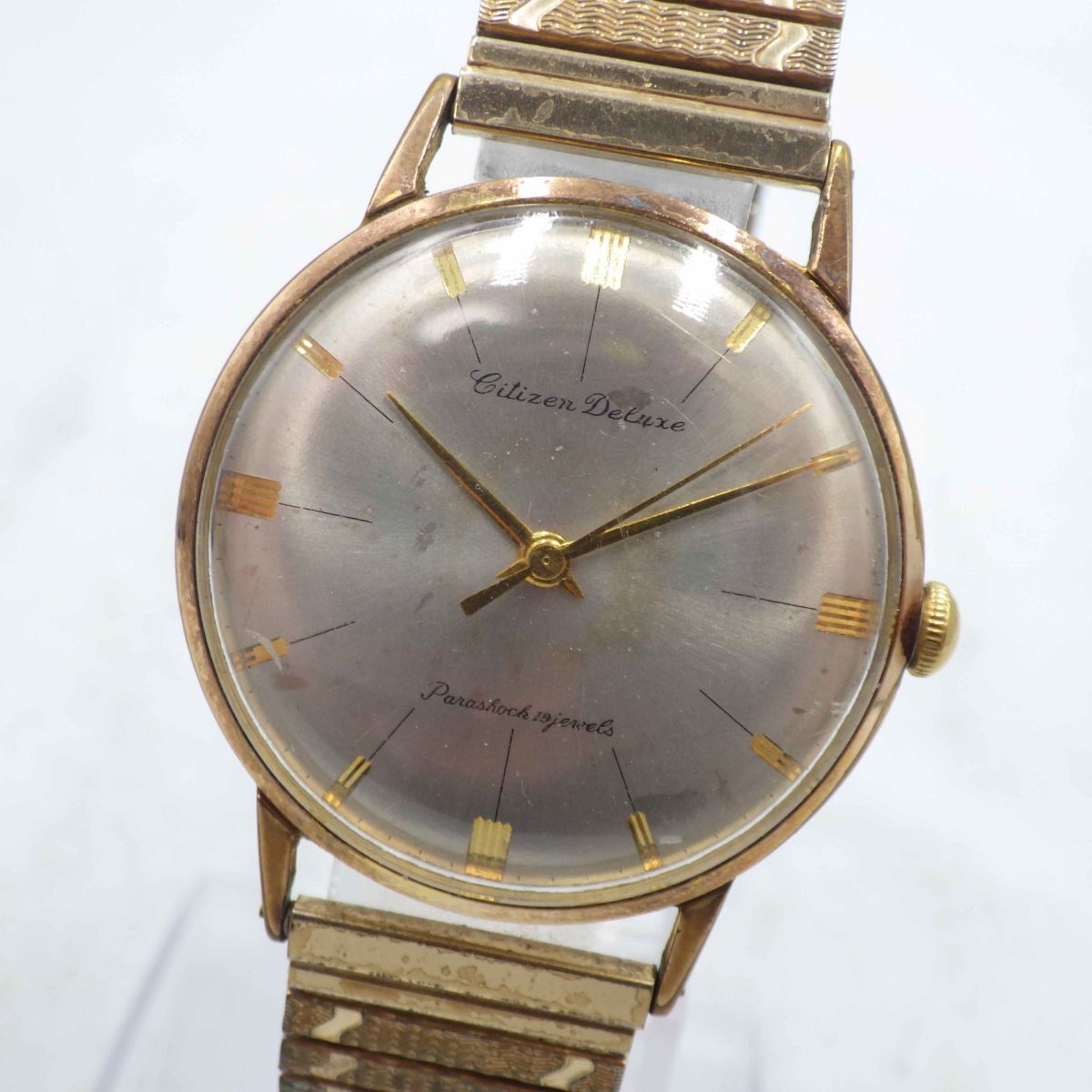 CITIZEN 手巻き時計 Cシチズン19石　パラショック　三ツ星 JA-2394| CITIZEN シチズン デラックス 21石 パラショック