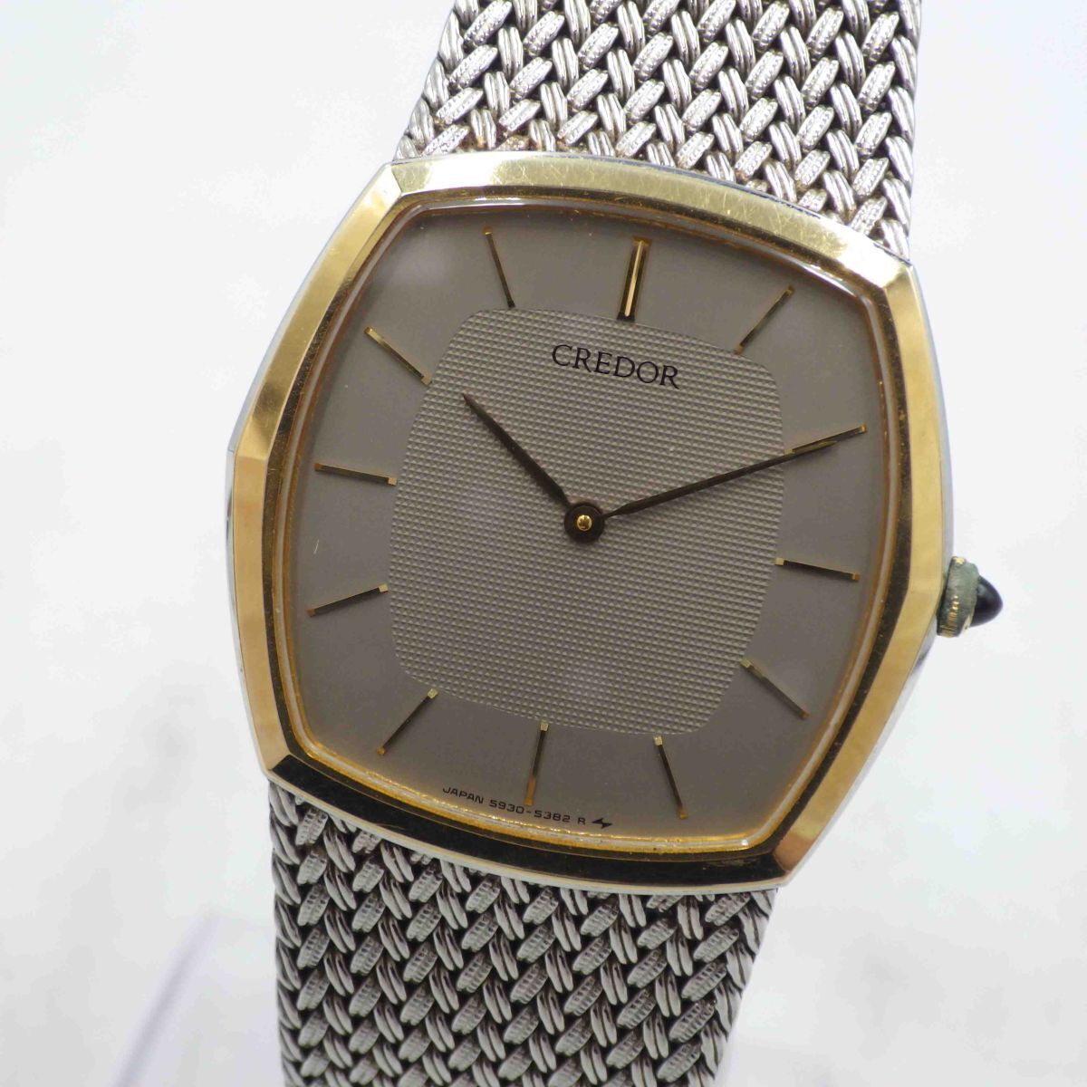セイコー クレドール コンビカラー 22K SPG 腕時計 メンズ