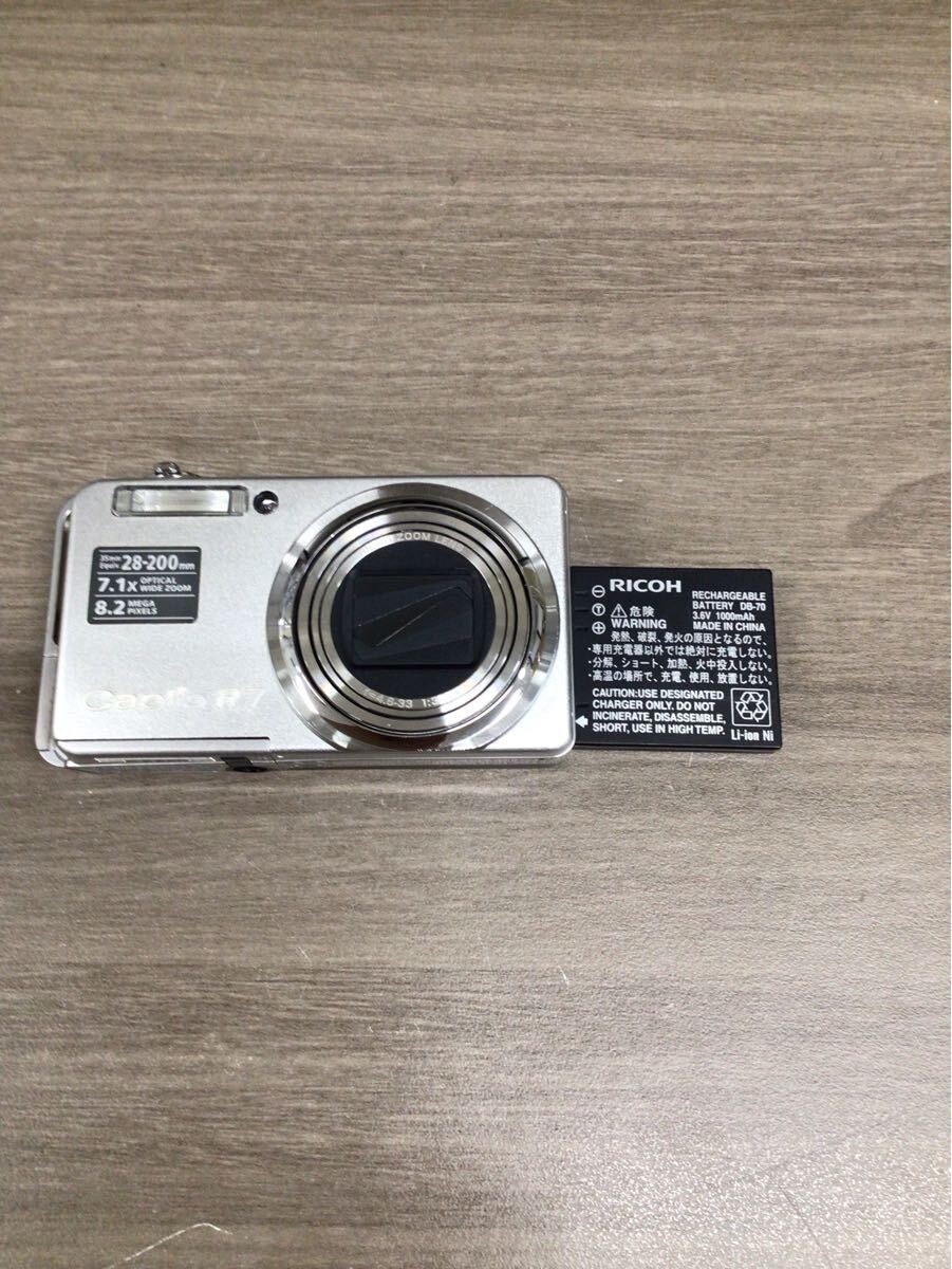 ❰送料込❱RICOH リコー Caplio R7 シルバー❰動作確認済❱ Yahoo!オークション -「ricoh caplio r7」の落札相場・落札価格