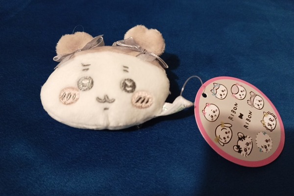 ちいかわ ミニがまぐち ~リボン~ 古本屋 カニちゃん 未使用品 タグ付き
