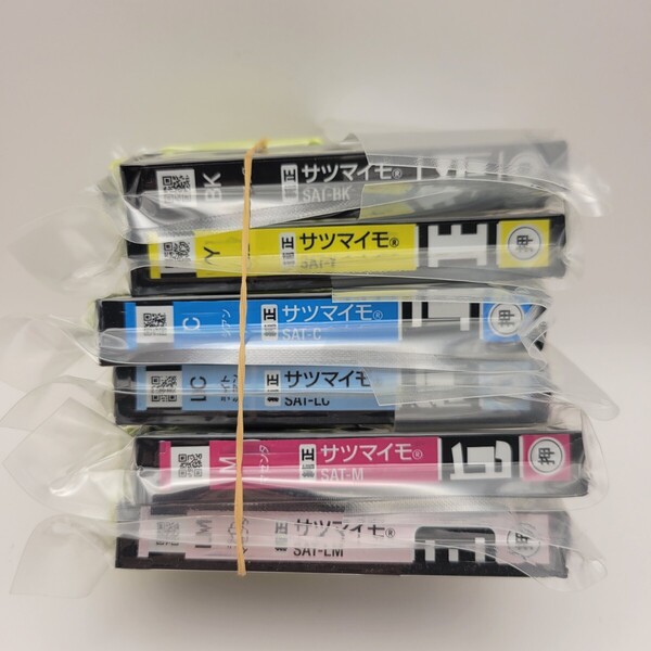 【新品、未使用】EPSON エプソン 純正インクカートリッジ サツマイモ SAT-6CL 6色パック 使用期限不明