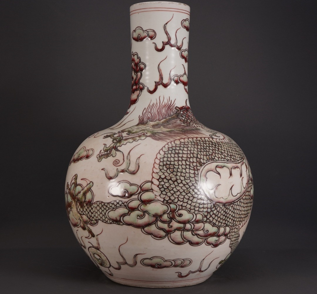 元代　人物画染付壺　花瓶　中国古玩 中国美術染付花瓶壺花瓶中国古玩置物-日本代拍代购,日购网