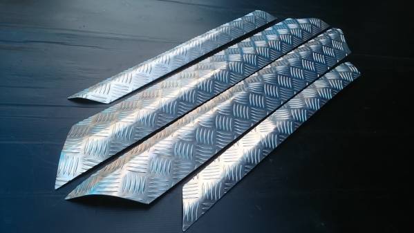  Jimny JB23W aluminium крыша угол защита aluminium . доска потолок угол 