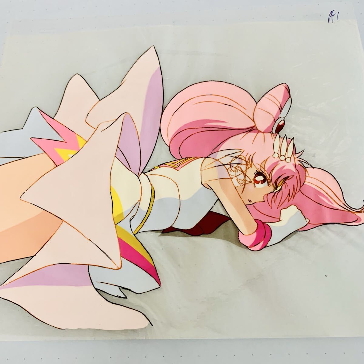 セーラームーン「セル画の原画」② Yahoo!オークション - 10108 セーラームーン セル画 原画 2枚