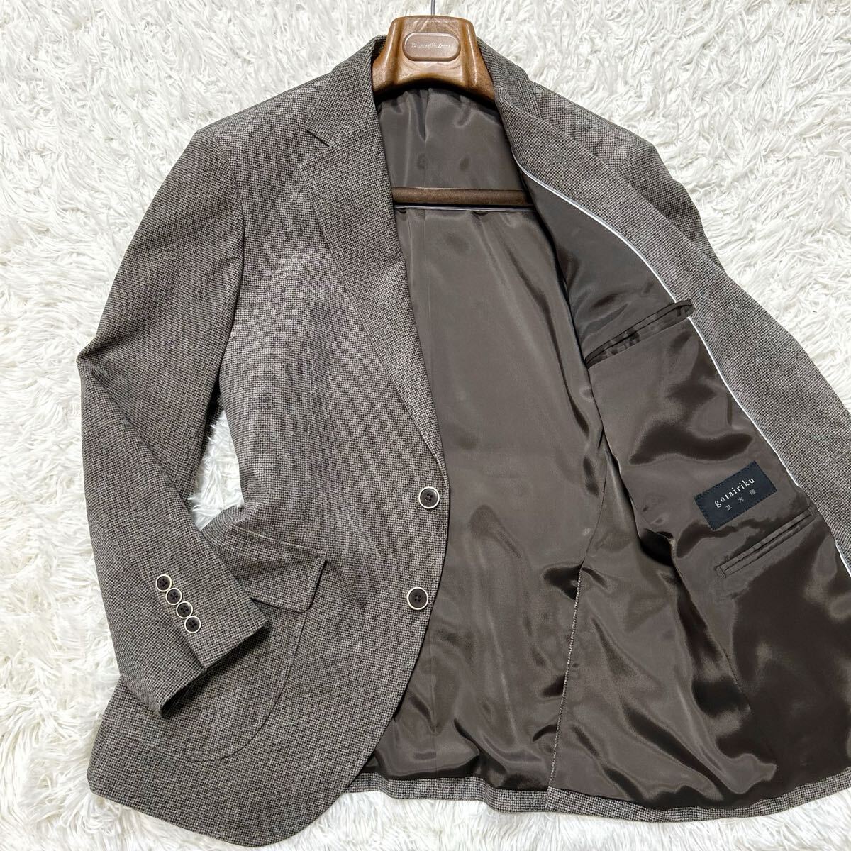 五大陸 gotairiku リネンジャケット オンワード 麻 テーラード 2025年最新】Yahoo!オークション -五大陸 ジャケットの中古品