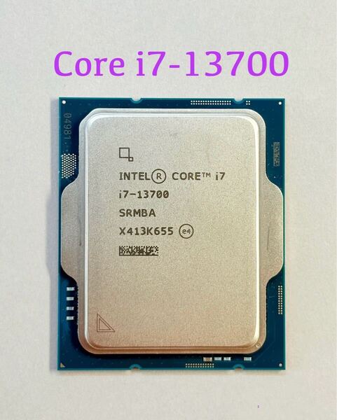 ★高性能CPU★動作確認済み★Intel Raptor Lake Core i7-13700★16コア/24スレッド