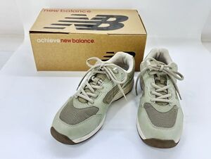 sa☆/ new balance ニューバランス achieve アチーブ スニーカー 24.5㎝ 4E SAGE セージグリーン 箱付き  /DY-4680