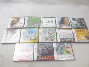 【同梱可】中古品 ゲーム ニンテンドー3DS ソフト 13点 極限脱出ADV 善人シボウデス スーパーマリオ64 DS 等 グッズ