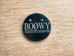 ★激レア★暴威 缶バッジ★送料230円★BOOWY