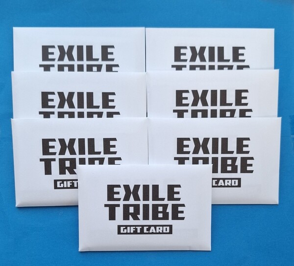 【70000】EXILE TRIBE GIFT CARD エグザイル トライブ LDH トラステ 三代目 RAMPAGE ランペ