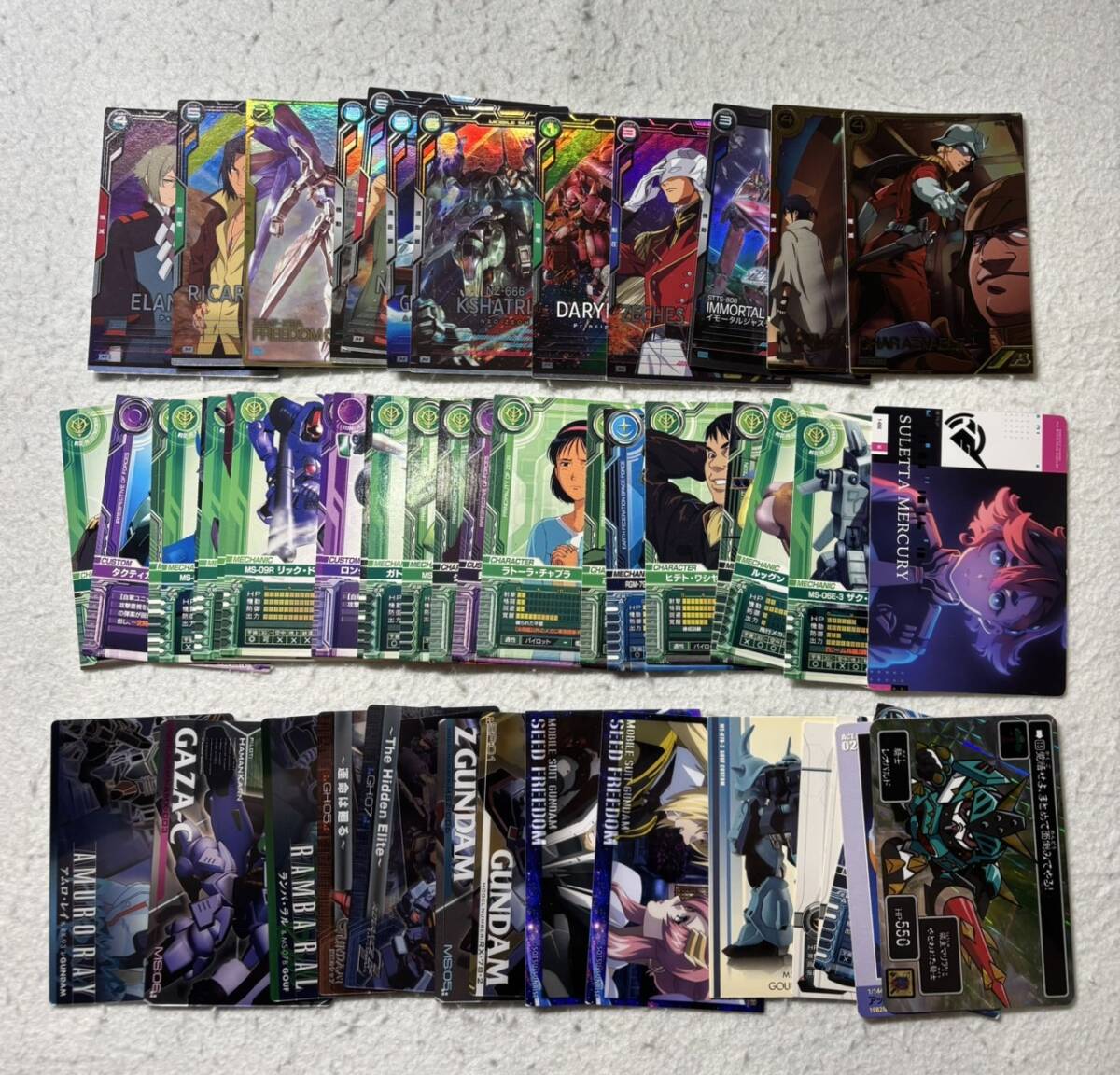 ガンダムカードビルダー　まとめ売り 機動戦士ガンダム カードビルダー スターター まとめ売り - メルカリ