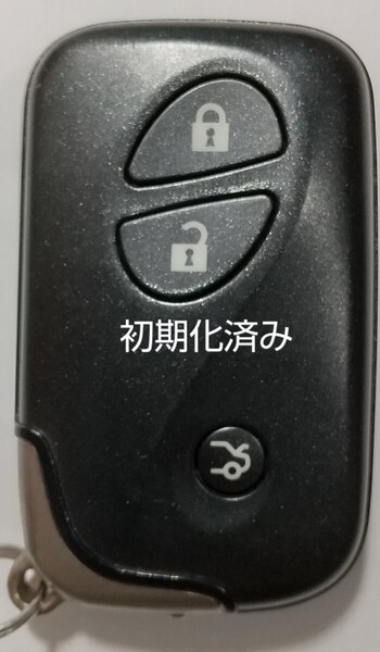 初期化済トヨタ レクサス純正3ボタンスマートキー 基盤番号271451−0310新品電池サービス⑪