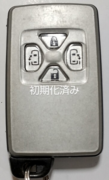 初期化済トヨタ純正スマートキー4ボタンエスティマ ヴェルファイア ヴォクシーアルファード基盤番号271451-6230 新品電池サービス⑯