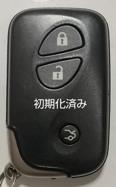 初期化済トヨタ レクサス純正スマートキー3ボタン基盤番号271451−5360新品電池サービス⑪