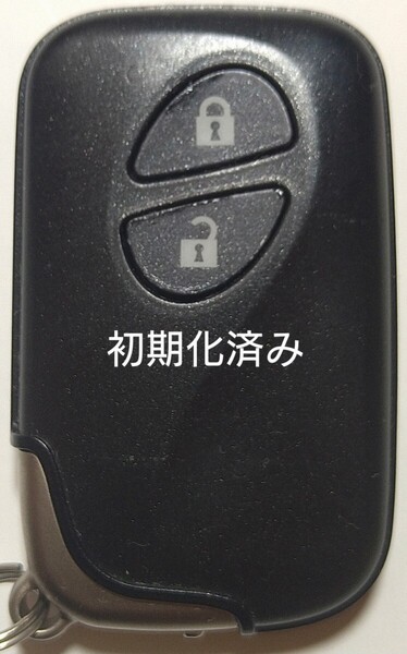 初期化済トヨタ レクサス純正スマートキー2ボタン 基盤番号271451−5300 新品電池サービス⑥