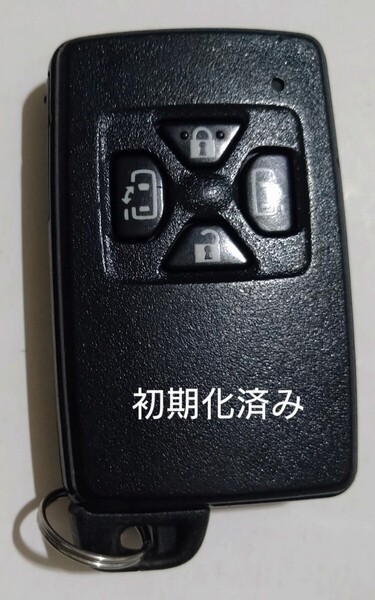 初期化済トヨタ純正スマートキー4ボタン70ノアヴォクシーアルファードヴェルファイア基盤番号271451-6230 新品電池サービス⑫