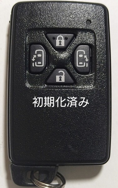 初期化済トヨタ純正スマートキー4ボタン70ノアヴォクシーアルファードヴェルファイア基盤番号271451-6230 新品電池サービス⑥