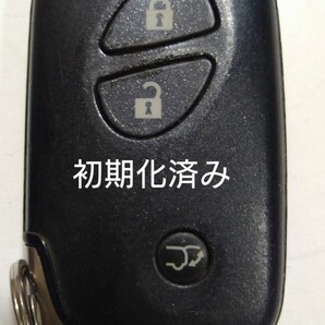 初期化済トヨタ レクサス純正スマートキー3ボタン基盤番号271451−5300新品電池サービス⑨