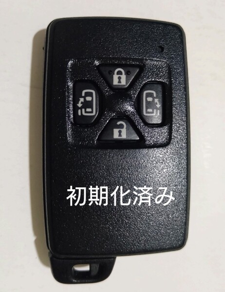 初期化済トヨタ純正スマートキー4ボタン70ノアヴォクシーアルファードヴェルファイア基盤番号271451-6230新品電池サービス③